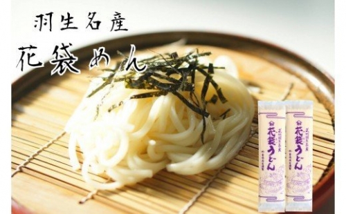 明治六年創業　武州羽生名産　「花袋うどん」　40人前(200g×20入)