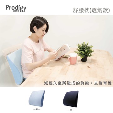 【Prodigy 波特鉅】舒腰枕(透氣空氣網布)