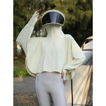 防曬帽女夏季遮臉面罩2025新款大帽檐透氣騎車開車遮陽帽太陽帽子