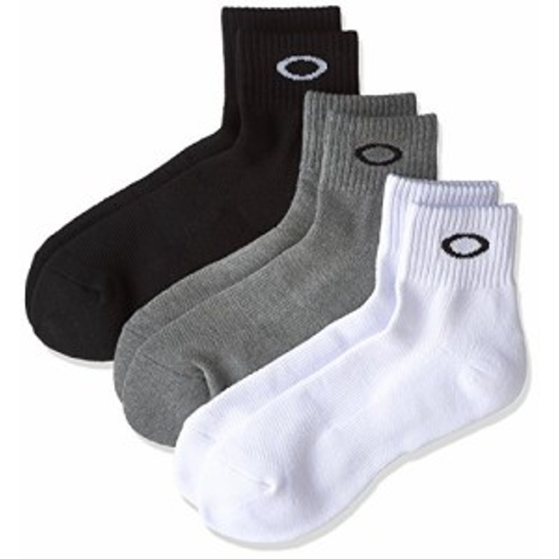 オークリー)OAKLEY メンズ スポーツウェア 小物 3P SOCK93238JP 93238JP 999 アソート 25-27 通販  LINEポイント最大10.0%GET | LINEショッピング