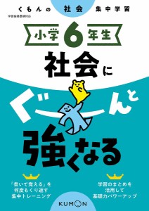 小学6年生社会にぐーんと強くなる