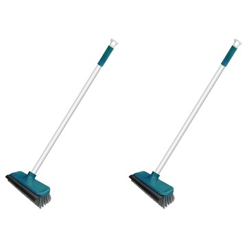 家簡塵除 刮水地板刷 方便收納 彈性佳 緊密刷毛 去污力強  2個