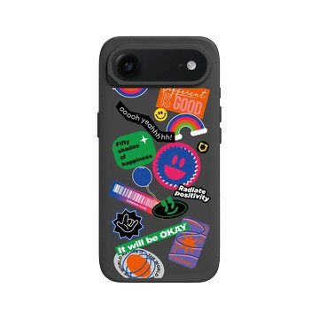 iPhone Air SolidX 黑 - Positive Vibes / 正好能量 - 就是不一樣