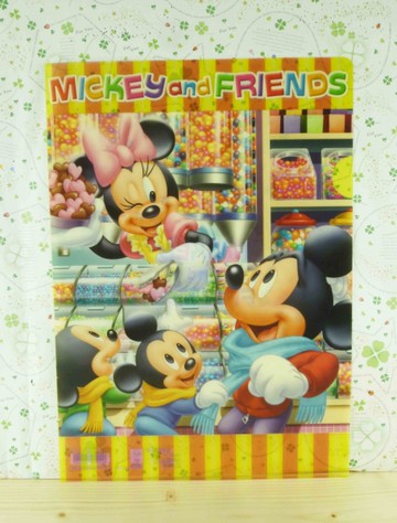 【震撼精品百貨】Micky Mouse_米奇/米妮 ~L型文件夾-糖果