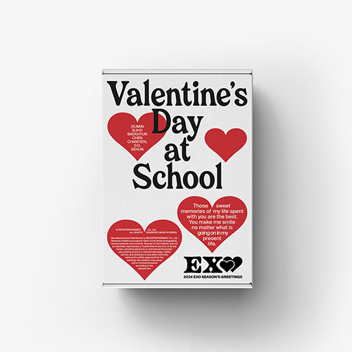 EXO 2024 SEASON’S GREETINGS Valentines Day at School