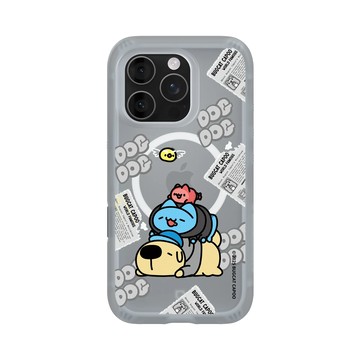iPhone 16 Pro AirX 流變灰 - 貓貓蟲咖波 Bugcat Capoo - 懶洋洋街頭咖波