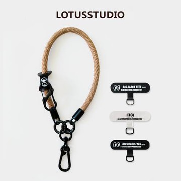 LOTUS STUDIO沙丘棕眼睛系列手繩戶外手繩手機貼片掛環防丟神器