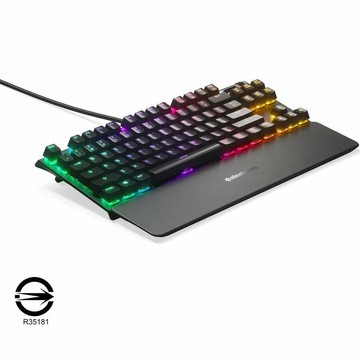 [COSCO代購6] D157688 SteelSeries 賽睿 Apex 7 TKL 有線電競鍵盤(紅軸) 英文