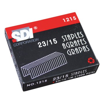 SDI重力型釘書針1215/23/15/盒