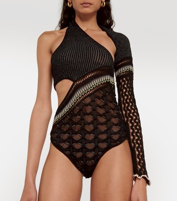 Roberta Einer Dina asymmetric knit bodysuit