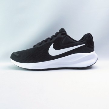 NIKE FB8501002 男慢跑鞋 Revolution 7 Wide 寬楦 黑/白 大尺碼【iSport愛運動】