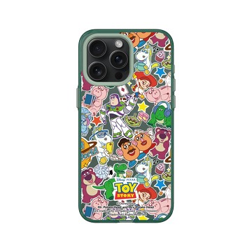 iPhone 15 Pro Max Clear 憂墨綠 - 迪士尼-玩具總動員 Toy Story - 玩具總動員 - 角色集合貼紙