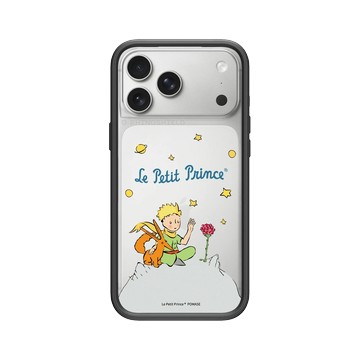 iPhone 17 Pro Max Mod NX -邊框背蓋組合 (相機按鈕) 黑 - Le Petit Prince 小王子 - 友情系列 - 星空下的對話