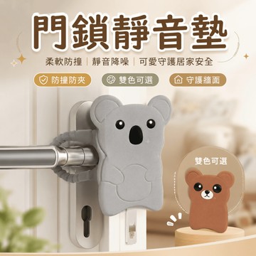 【台灣現貨】門鎖靜音墊 防關門靜音門鎖 防撞緩衝門鎖 減少噪音 臥室防撞保護緩衝墊 防止關門衝擊 硅膠鎖套