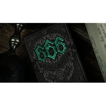 【USPCC撲克】666 Green and Purple 撲克牌，共二色
