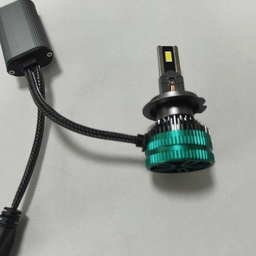 380W激光四銅管H1H7H4超亮汽車LED大燈遠近壹體白光12V24聚光