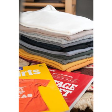 300克短袖厚實彩色鵝黃葡萄紅城堡灰磨毛絨棉柔軟打底冬t恤黑白灰