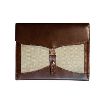 【客製雷雕】復古歐風三折收納包－皮革酒具收納袋