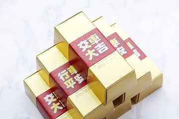 新車祝福金磚米 交車大吉.行車平安 2款可挑 (滿百份免費印名字)