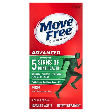 Schiff, Move Free®，關節健康，高級，120 片包衣片