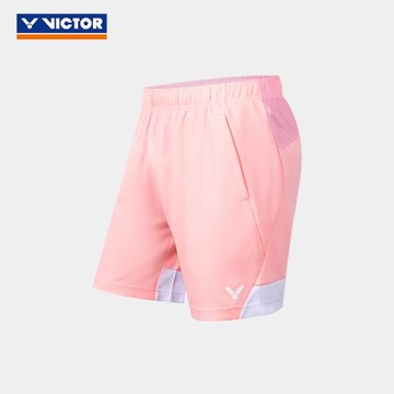 VICTOR/威克多官方夏季速干透氣羽毛球中性款針織運動短褲R-50201