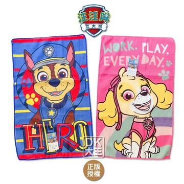 汪汪隊立大功 超吸水化妝巾 超細纖維洗臉巾 汪汪隊 童巾 小毛巾 正版授權【DK大王】