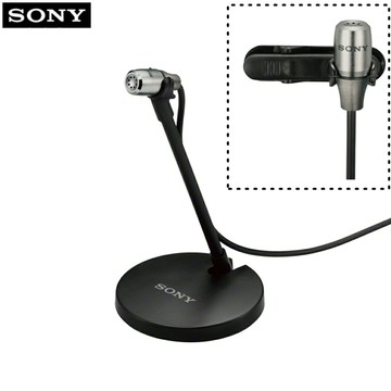 又敗家@Sony原廠麥克風兩用即領夾式/底座式麥克風PC電腦語音用ECM-PC60麥克風錄音麥克風收音Messenger社群Line通話Skype語音聊天mic【全館299超取免運】【APP下單點數4倍送】