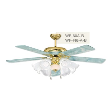 60" 藍寶石鐵葉架吊扇 C05-WF-60A-B FI6-A-B
