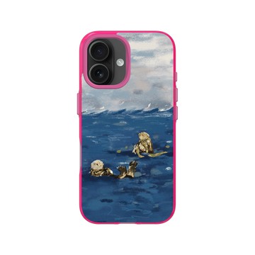 iPhone 16 Clear 粉漾桃 - 產房 - 海獺與海膽