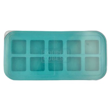 SOUPER CUBES 多功能食品級矽膠保鮮盒 10格 帶蓋  1個  30ml