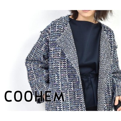 19SS】 COOHEM コーヘン SPRING AIR TWEED C/T スプリングエアー