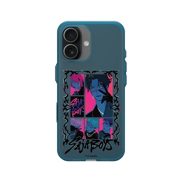 iPhone 17 Clear (相機按鈕) 夜幕藍 - Kpop 獵魔女團 - Your Idol
