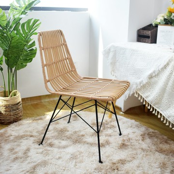 戶外桌椅藤編椅子PE仿藤庭院藤椅室外休閒椅別墅花園藤編桌椅組合