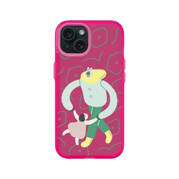 iPhone 15 Clear 粉漾桃 - 包大山 Baozi - 一起跳舞吧