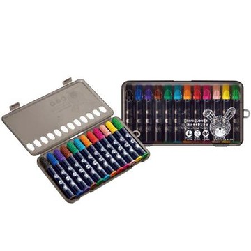 雄獅SIMBALION毛毛獸彩色筆/HAM-12/12色/盒