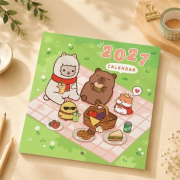 卡皮敦敦 2027年 12K月曆