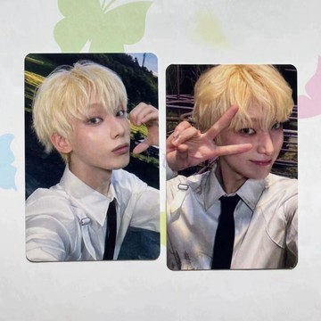 ⭐正版代購⭐中文卡背 ENHYPEN符 金善禹SUNOO小卡 yzy一直娛青島綫下簽售卡 比耶妹 比心妹