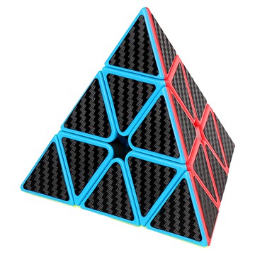 魔域文化 魅龍 金字塔 (碳纖維) 魔術方塊 訓練空間思維  98mm  1入