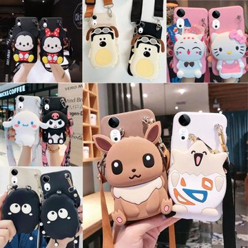 零錢包適用于vivos19pro手機殼新款保護殼可愛V2362A卡通軟外殼斜跨背包S19Pro立體硅膠軟膠v2362a手機套個性