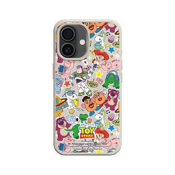 iPhone 16 SolidX 貝殼灰 - 迪士尼-玩具總動員 Toy Story - 玩具總動員 - 角色集合貼紙