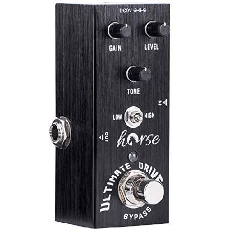 Ultimate Drive Guitar Pedal, Horse Electric Effects Pedals Mini Single Type DC 9V True Bypass