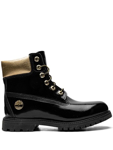 Timberland - 6 Inch Premium boots - women - Leather/Leather/Rubber - 7.5 - Black