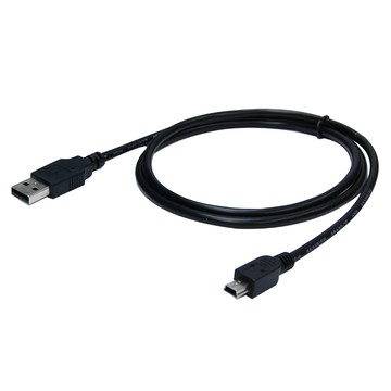 Cable 超強效抗干擾USB A公-Mini5P  H-USBAM5PP02  1條  180cm