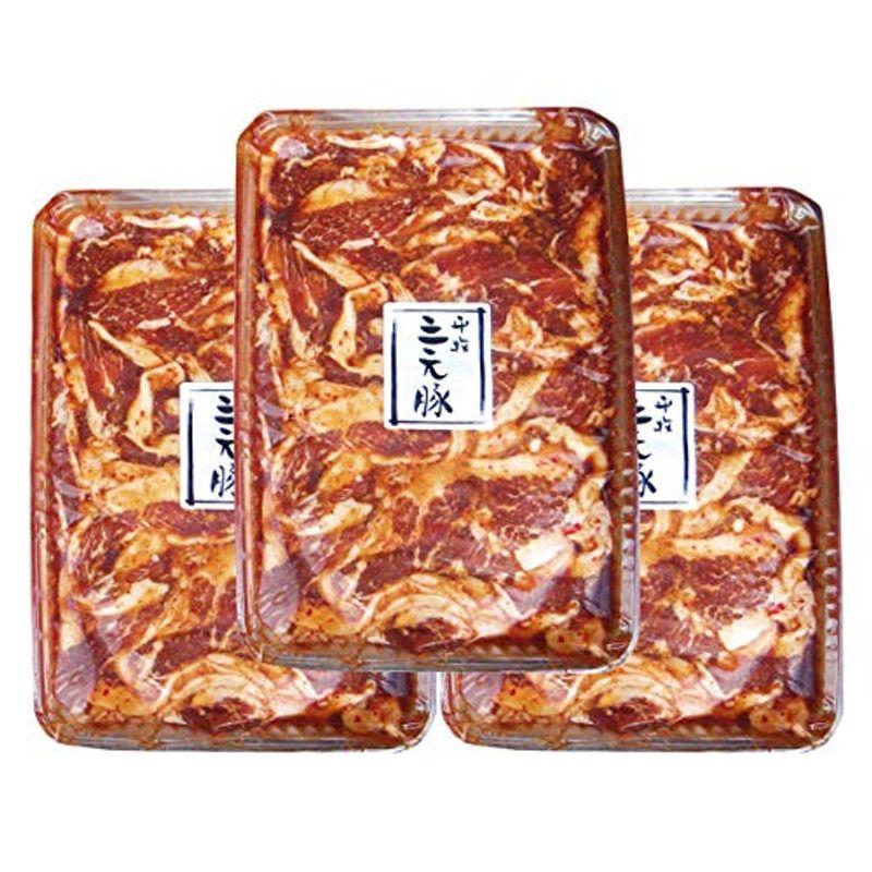 平田牧場三元豚味噌ダレ焼肉〔300g×3〕