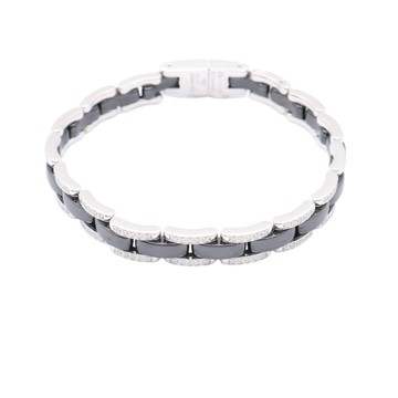 CHANEL 香奈兒 Ultra 手鍊 18K白金/陶瓷 J2930 【二手名牌BRAND OFF】