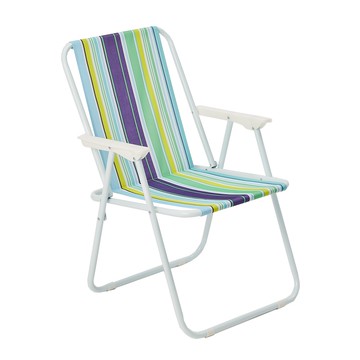 STYLE 格調 輕便型休閒涼椅 摺疊椅 輕便鋼管材質  1個  戶外椅