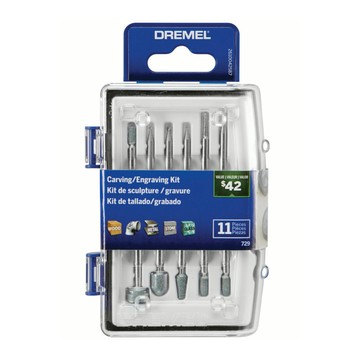 Dremel 729 迷你雕刻蝕刻11件組