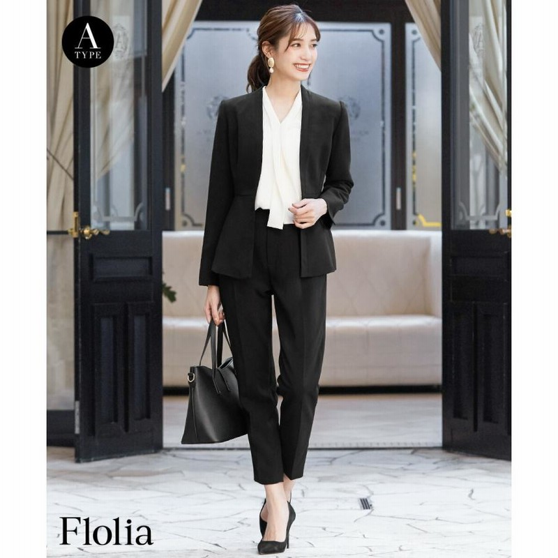 スーツ レディース 洗える パンツスーツ 40代 30代 20代 大きい 夏