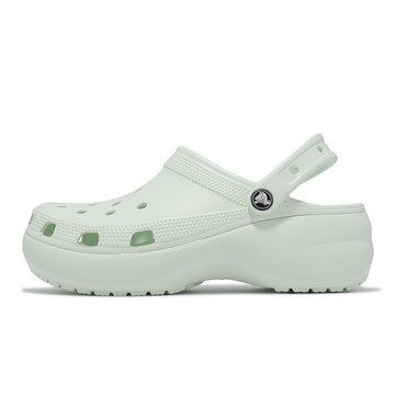 Crocs 洞洞鞋 厚底洞洞鞋 Classic Platform Clog W 女鞋 經典雲朵克駱格 薄荷綠 卡駱馳 2067503YF