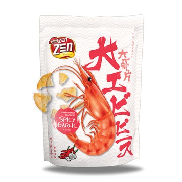 零食大賞 大馬讚讚來 大蝦片(辣味蒜香)50g